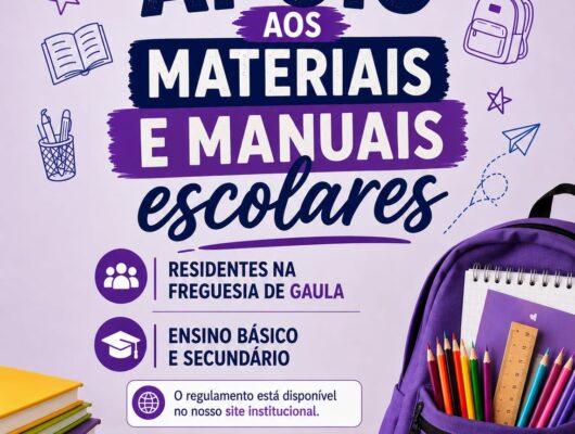 Thumbnail for the post titled: Apoio para aquisição de Manuais e Materiais Escolares